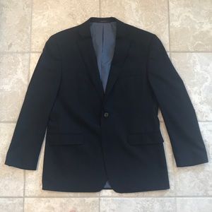 Calvin Klein Navy Blue 42R Sports Coat